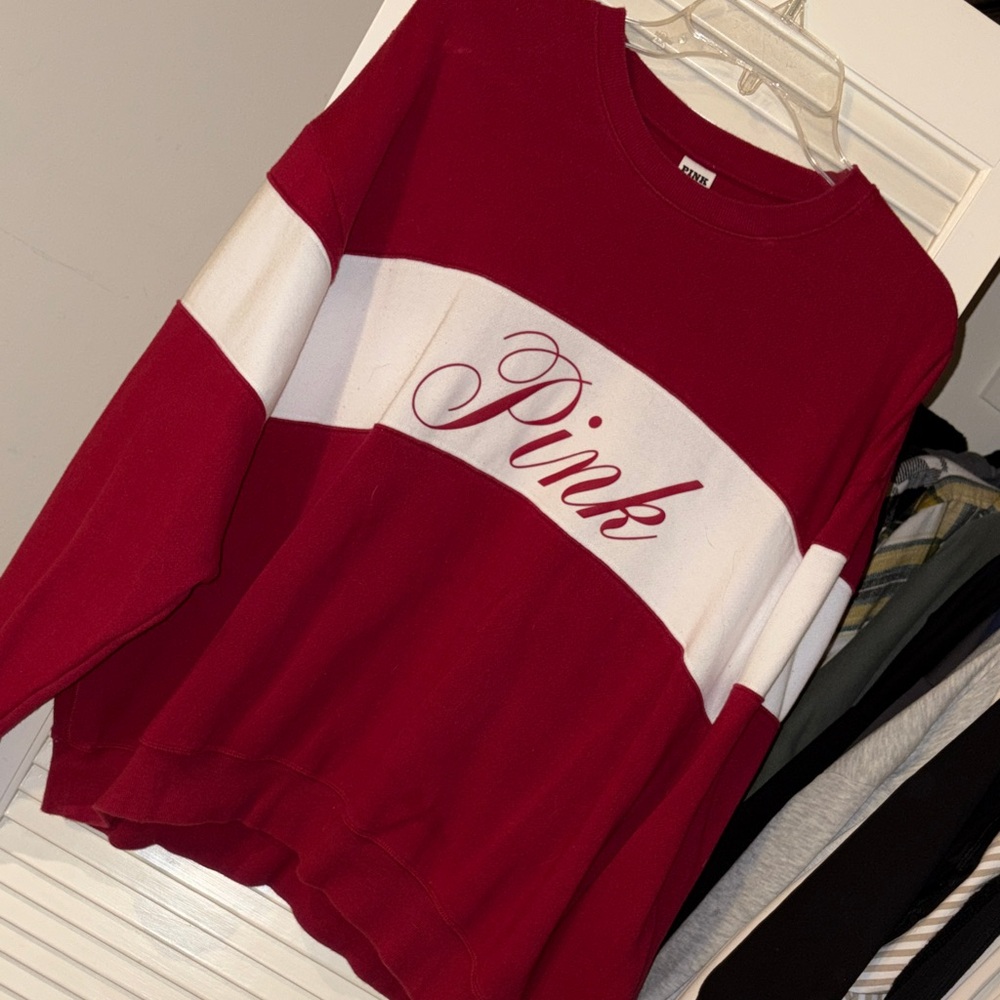 PINK Victoria's Crew-Neck Sweater